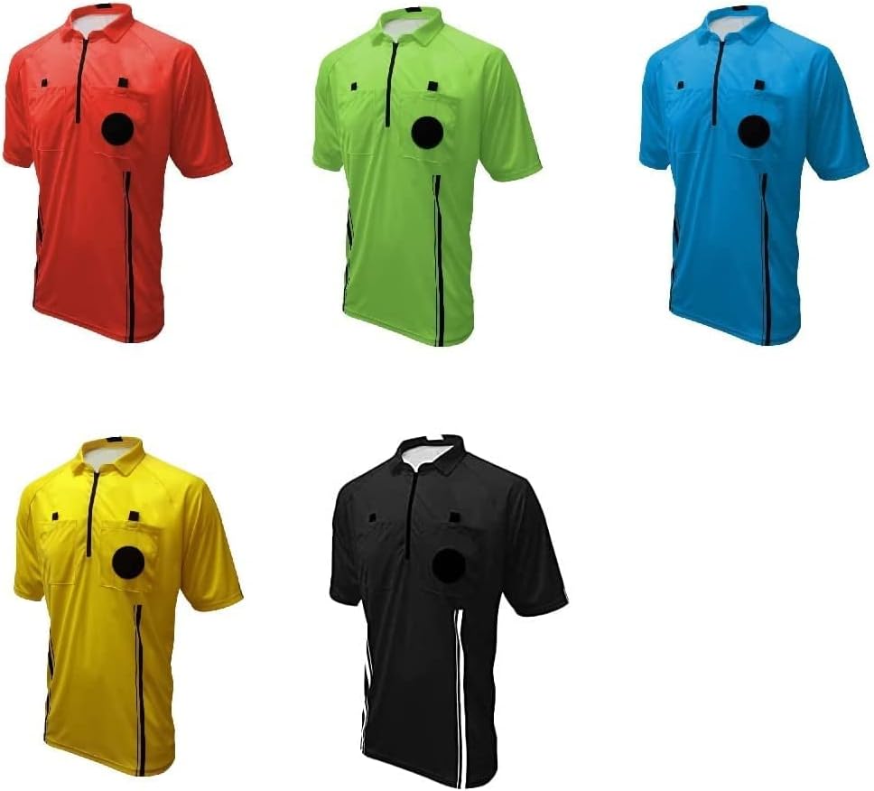 5 Pc Pro Soccer Referee Jersey Set