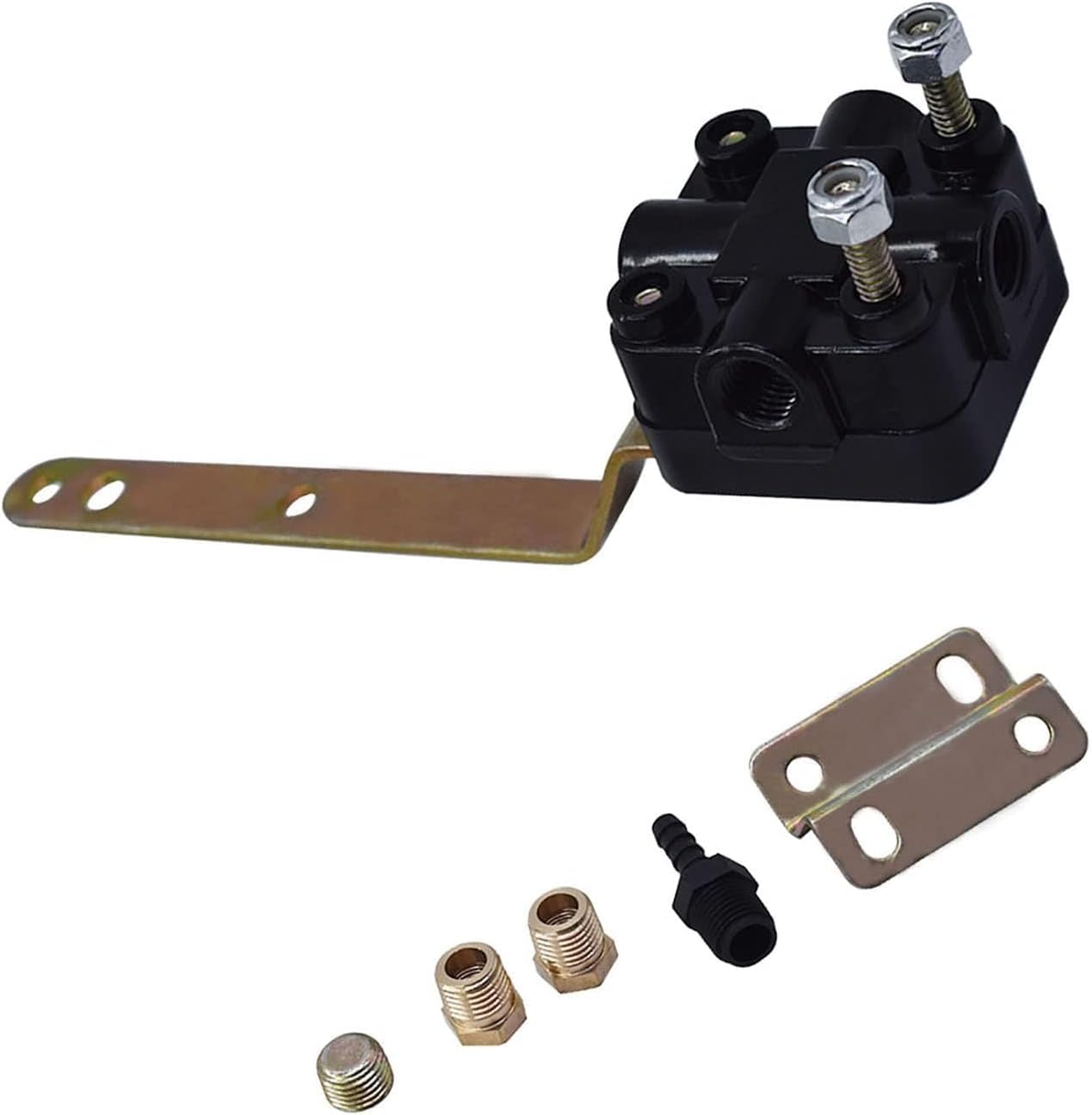 Silscvtt Air Standard Leveling Height Control Valve Kits Replacement for Neway Trailer Air Suspensions 53321-Q120 90054007 KD2204 50433001 60826000 E11494 HTSVS227