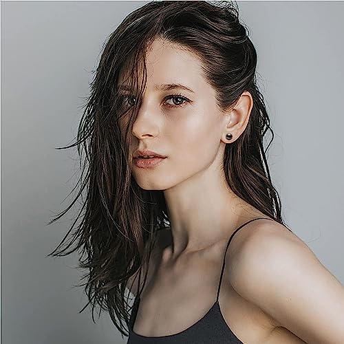 Black Pearl Earrings 925 Sterling Earrings, Pearl Jewelry For Women & Men, 8Mm Handmade Stud Earrings Jewelry, Gift For Girlfriends Sisters Mothers Daughters #TOP4