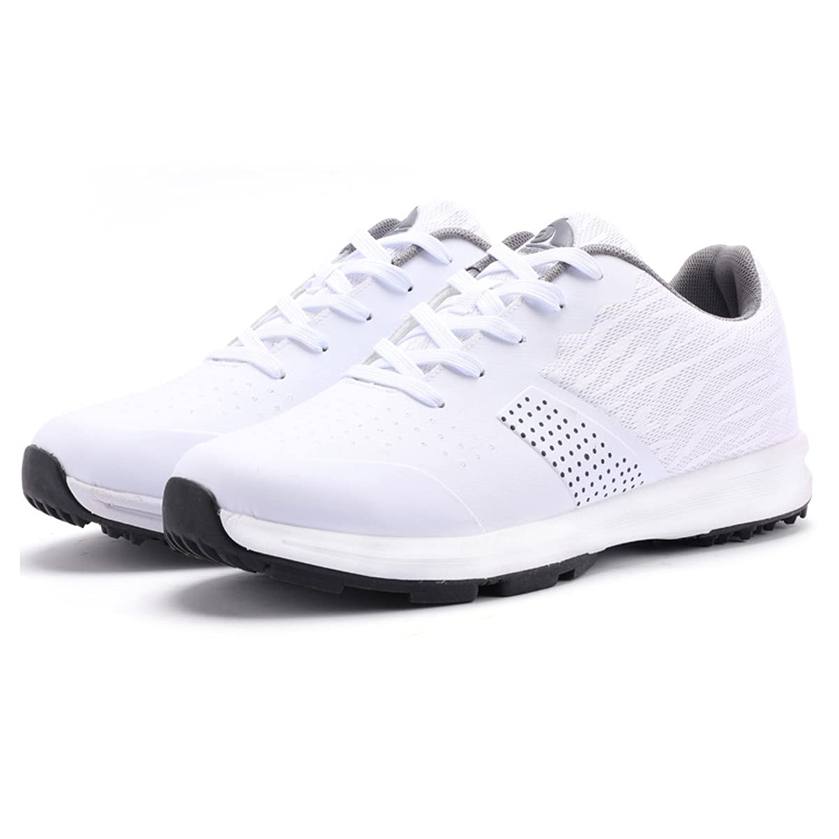Męskie damskie buty do golfa, wodoodporna komfort obudów golfowych Spikless Lightweight Golf Shoes Anti-Skid Golf Sneaker