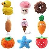 🐾 Fabriqué en matériau en peluche et tissu en coton, il est sur et non toxique, sans danger pour votre animal de compagnie à jouer et à mâcher