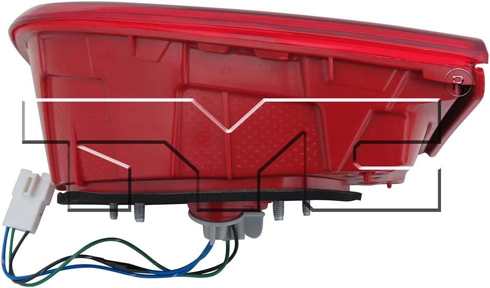 CarLights360 For Kia Sorento Tail Light 2016 2017 2018 Passenger Side Rear Inner Bulb Type DOT Certified For KI2803108 | 92404-C6000
