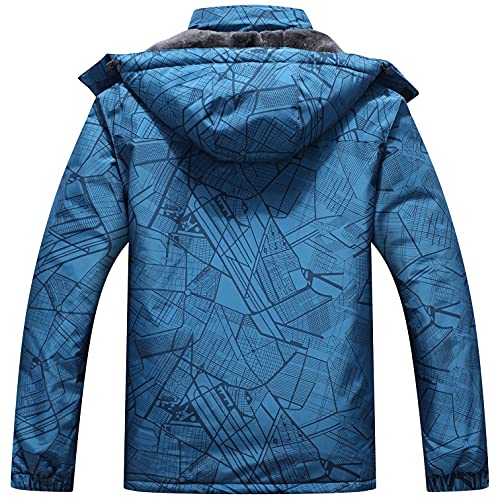 Otu Men's Waterproof Ski Jacket Snowboarding Windbreaker Warm Winter Hooded Mountain Snow Coat #TOP1