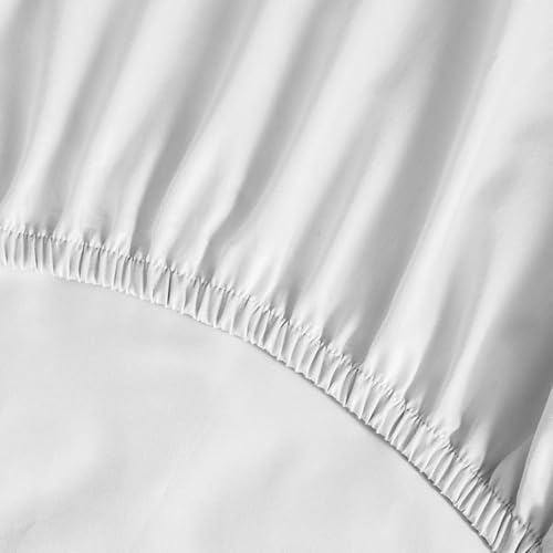 Miniatura 3 de Peru Pima - Juego de sábanas con regulación de temperatura, de 600 hilos, 100% algodón peruano Pima - Satén - Set de sábanas de cama.