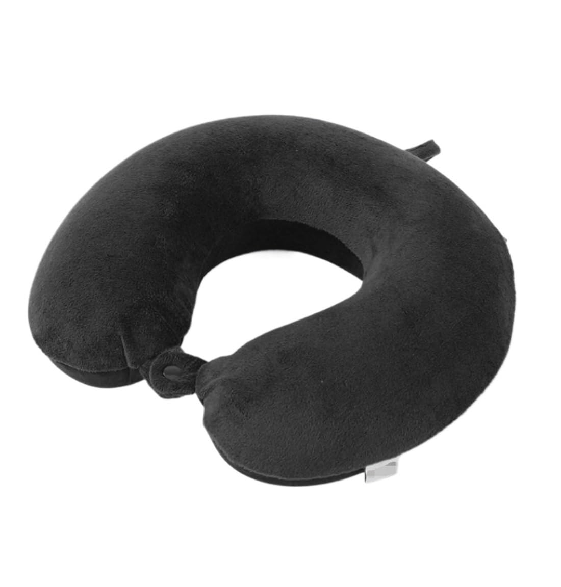 Poduszka Pod Kark Biura Poduszka Podróżna Z Pianki Memory, Dwustronna Na Szyję, Do Samolotu Wielofunkcyjna Lekka(Black)