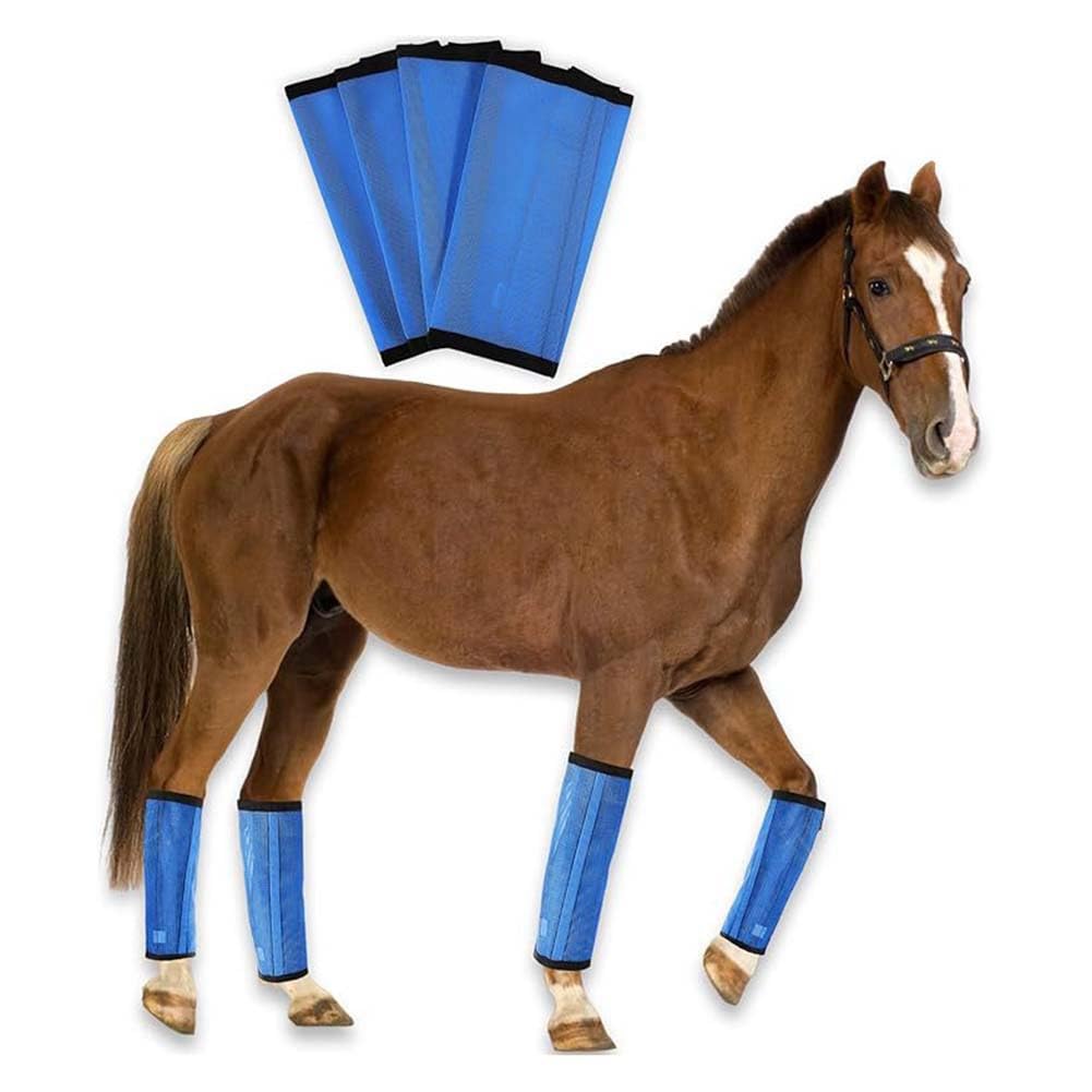 Ensemble De 4 Bottes Anti-mouches Pour Chevaux