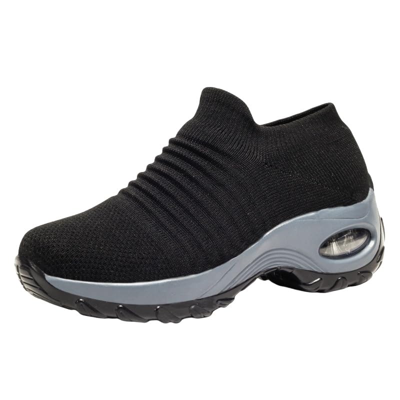 Fashionable Breathable one-Piece Slip-on Casual Dance Shoes for Women, Lightweight and Comfortable Sneakers