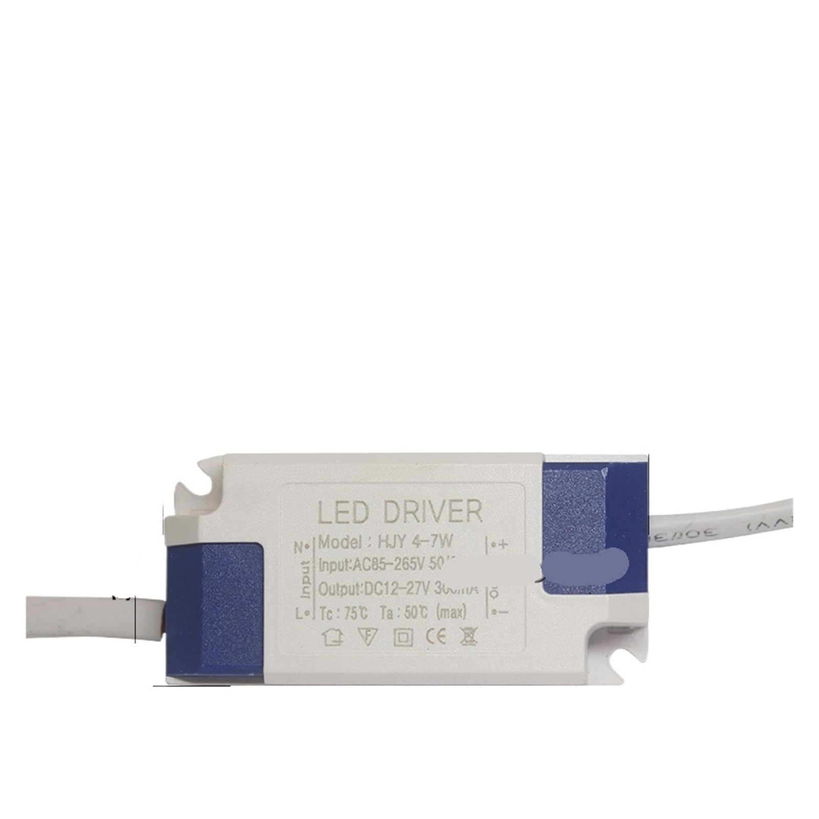 1 Pcs LED Driver 300mA 1-3w 4-7w 8-12w 12-18w 18-25w 25-36w LED Constant Current Power Supply adapted to AC85-265V Lighting Transformer(7W)