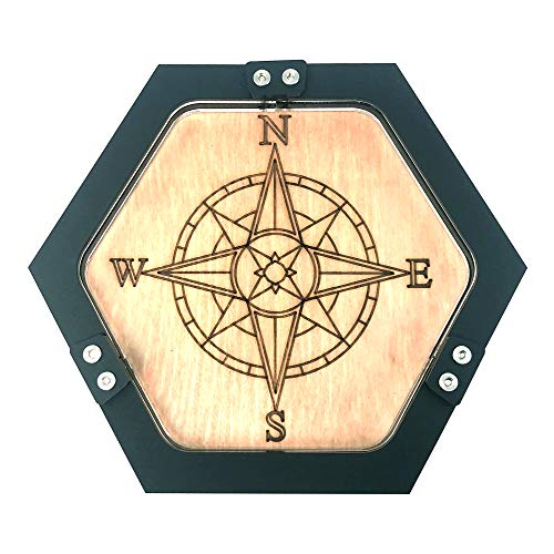 C4Labs Mini Personal Size Gaming Compass Dice Tray #TOP20