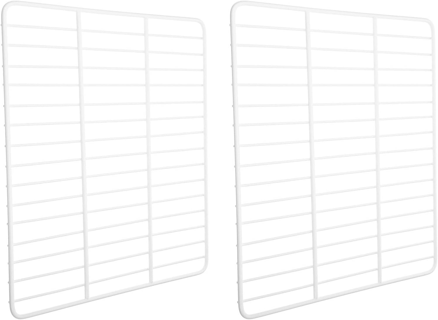 2Pcs Heavy Duty Freezer Shelf Dividers Metal Partition for Supermarkets Ice Parlors Easy Installation Tear Resistant Organization for Refrigerator