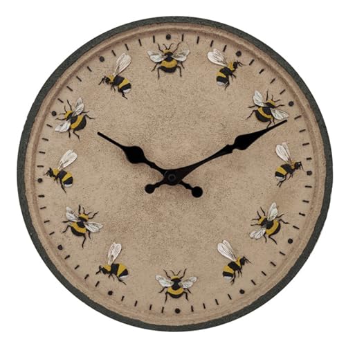 Horloge murale imperméable pour jardin résistant à la pluie