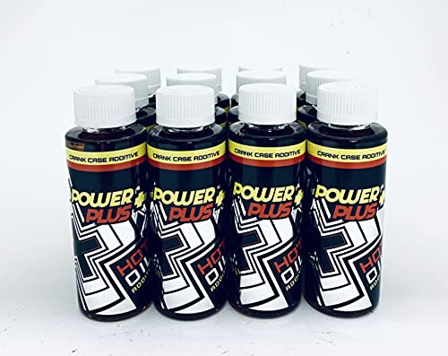 PowerPlus Hot Oil Additive Kart Racing/Midget Racing - Horsepower Booster - 4oz (12 PACK)