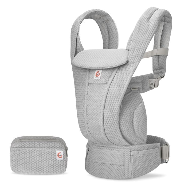 ergobaby OMNIブリーズ 抱っこ紐 グレー メッシュ素材 OMNI Breeze / グラファイトグレー | エルゴベビー オンラインストア