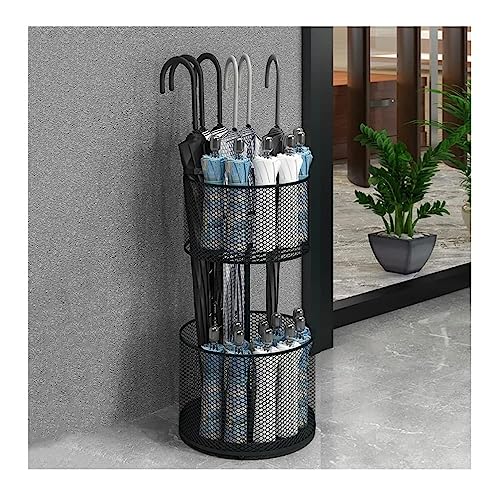 Porte-parapluies d'intérieur en métal forgé, un support élégant et moderne pour votre entrée