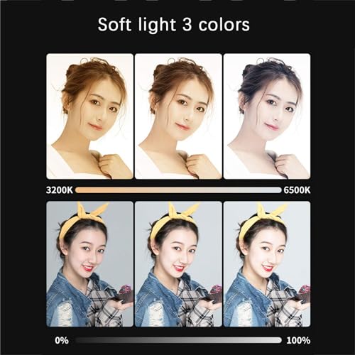 Anillo De Luz Para Selfies Para Reuniones Con Zoom, Mini LED De 4 Pulgadas, Fotografía Para Selfies, Lámpara De Relleno De Vlog USB, Anillo De Luz De Escritorio Con Soporte Para Trípode Para Maquillaj - imagen 3