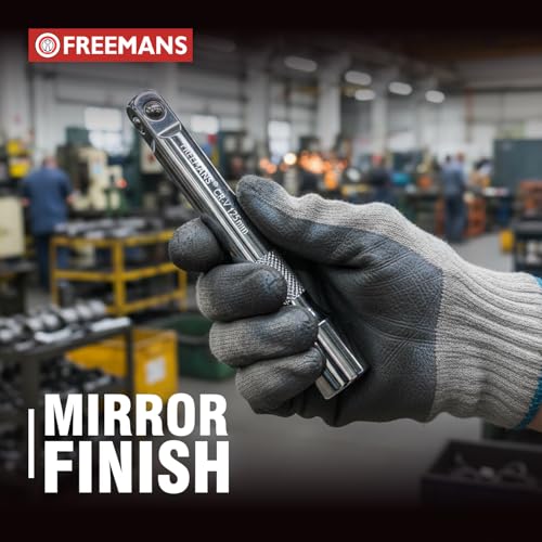 Image of FREEMANS 1 /2 inch Drive Socket Extension Bar - 125mm With CR-V Steel with Mirror Finish | Heavy Duty Socket Extension & Triple Chrome Plated Tool Use For Home & Industrial