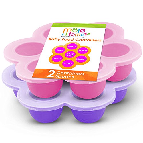 Best Homemade Baby Food Storage Container Freezer Trays - Reusable Food Container Silicon