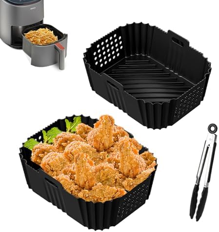 2 Stampi Silicone Per Air Fryer Ninja - Accessori Cottura Multiuso