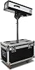 LED Follow Spotlight Manual Controlled Spotlights 110V Beam Angle 10-60 Degree Adjustable Aperture 5 Pattern Effect Bar Suitable for DJ, Wedding Party, Birthday, Catwalk Show, Christmas