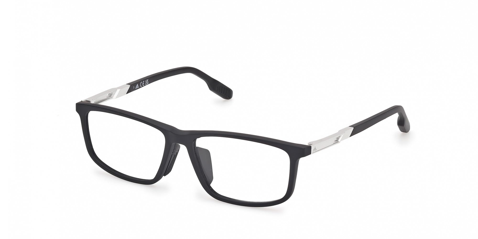 adidas Herren Sp5086-h adidas Sport SP5086-H, Brillenfassung für Herren, leichte Brillenfassung mit Spritzgussrahmen, verglasbar, Navigator-Linsenform, inklusive Etui (1er Pack)