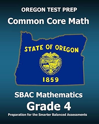 Amazon.com: OREGON TEST PREP Common Core Math SBAC Mathematics Grade 4 ...