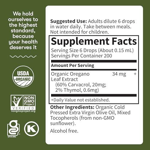 Garden of Life Organics Oil of Oregano Drops