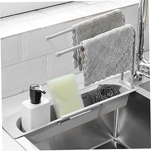 Kitchen Sink Organizer, Telescopic Sink Storage Rack, Expandable ...