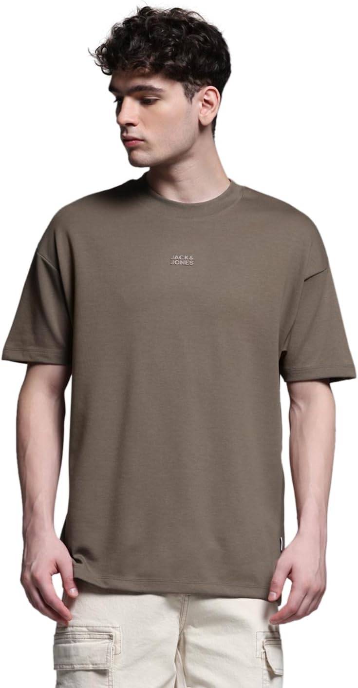 Men's Solid Slim Fit T-Shirt