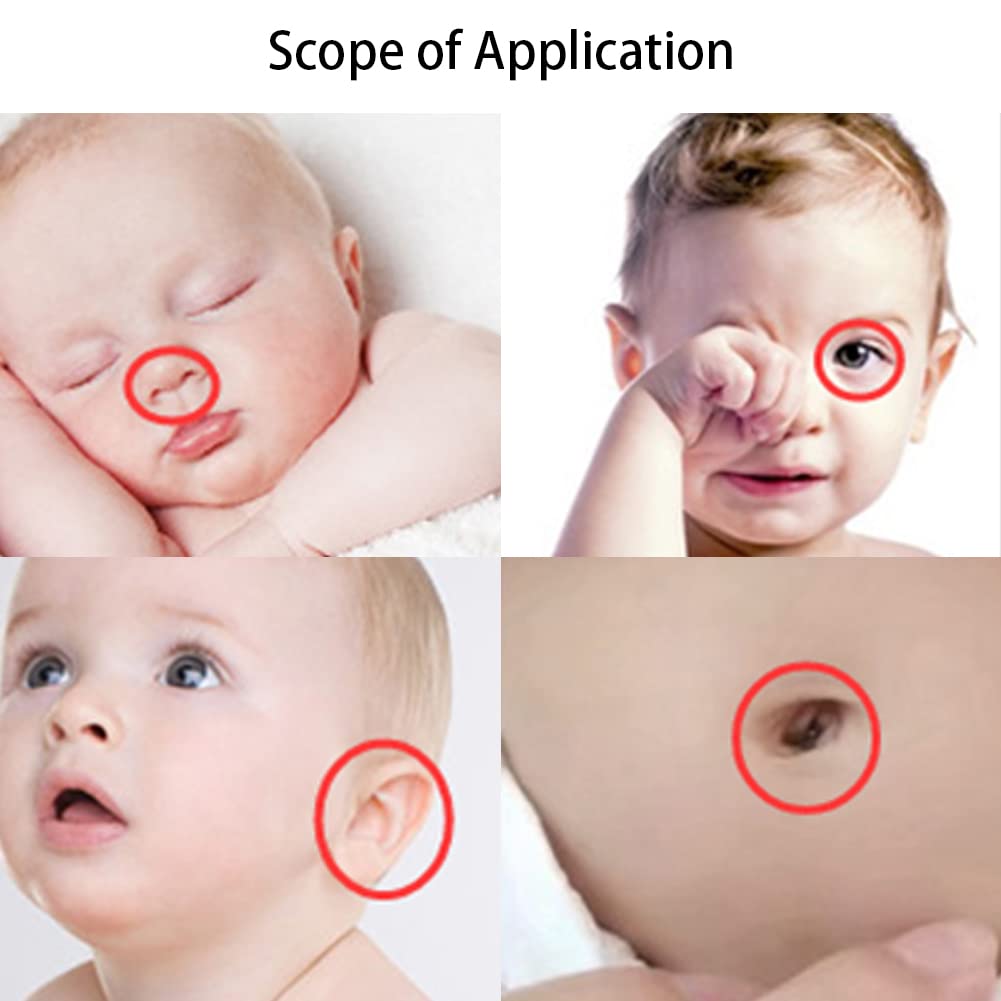 Pinzette E Aspiratore Nasale Per Neonati - Set Pulizia Naso Baby, Testa Rotonda E Sicura - Foto 3