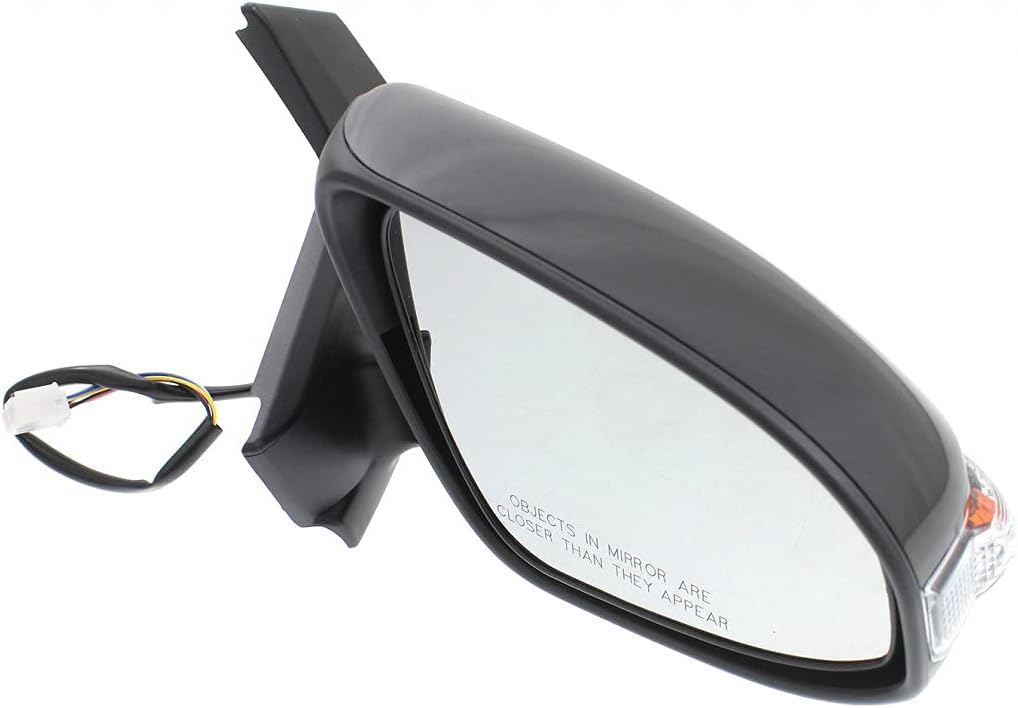 For Toyota Prius C 2012 13 14 2015 Door Mirror Driver Side | Power | Heated | Paint to Match | Replacement For 87940-52E00 | TO1320298