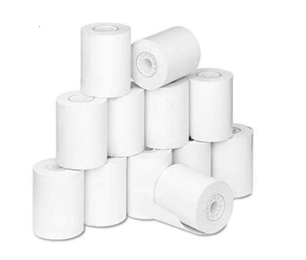 swaggers 3 inch 79 mm -50 mt Thermal Paper Rolls for All Billing Machines/Cash registers/pos Machines/Bluetooth Printers etc (10)