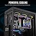 ANTEC AX Series AX90 Mid-Tower ATX Gaming Case, High-Airflow Mesh Front Panel, 4 x 120mm ARGB Fans Included, Tempered Glass Side Panels, 360mm Radiator Support