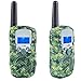 Produktbild Coolzon Walkie Talkie Kinder Funkgerät, Walki Talki Walky Talky mit Taschenlampe 3KM Reichweite Woki Toki Spielzeug Geschenk, 2 Stück Tarnung Grün
