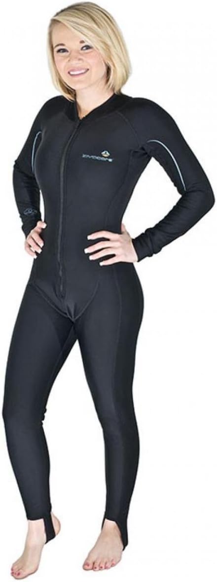 New Women's LavaCore Trilaminate Polytherm Full Jumpsuit (Small) with Front Zipper for Extreme Watersports