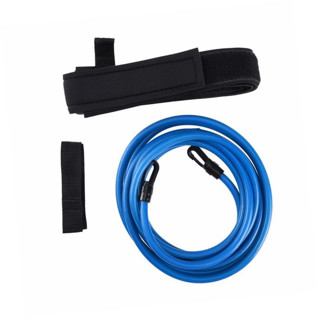 HEMOTON 1 Set Swimming Resistance Belt Set Portable Swim Resistance Equipment for Training Durable Swim Band for Pool Workouts Blue