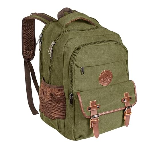 Ama Dablam Premium Canvas Backpack for Travel