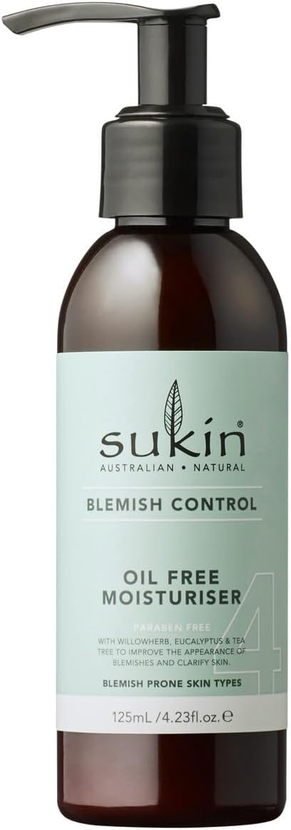 - Blemsih Oil Free Moisturiser | Oil Control Moisturiser & Hydrating Natural Blemish Control & Pore Refining | 125 ml