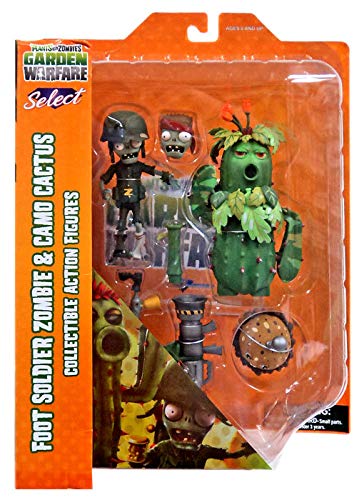 Diamond Select Toys Plants vs. Zombies Garden Warfare Foot Soldier Zombie vs.  Camo Cactus Select: Buy Online at Best Price in UAE - Amazon.ae
