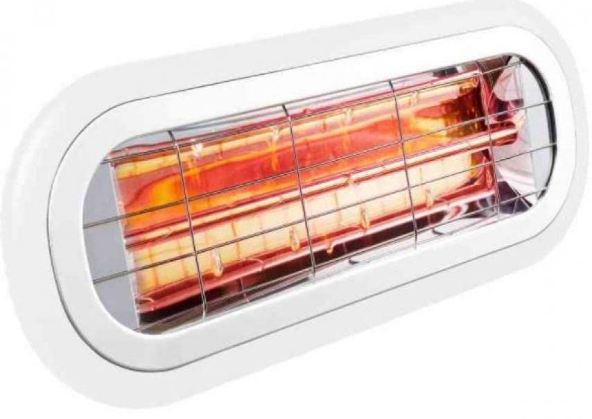 SOLEBIANCO GRID Kuchenka na podczerwień 1500W biały, IP65
