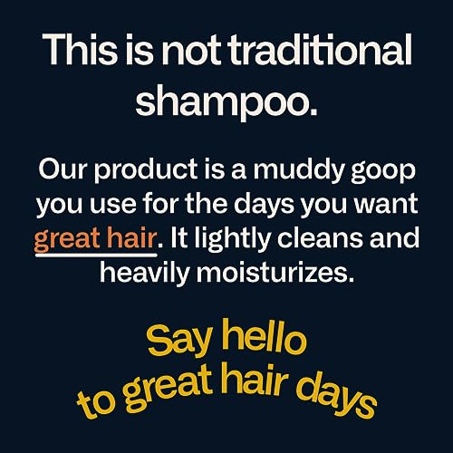 Modern Mammals Easy Rinse Mens Shampoo Alternative, Lather Free, Moisturizing Daily Cowash To Protect Natural Oils, Cleansing, Hydrating Goop, Replaces Conditioner, 2 In 1, Barber Recommended (8Oz) #TOP1