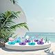 Kotkiddy 12 Stück Mermaid Party Supplies Mermaid Birthday Honeycomb Centerpieces für Under The Sea Party Decorations Ocean Mermaid Theme Table Honeycomb