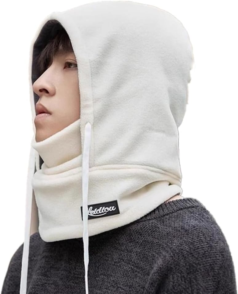 Winter Fleece Ski Mask for Men Women Balaclava Face Mask Windproof Thermal Hood Winter Full Face Neck Cover Warmer
