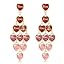 Multiple hearts Red