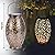 2Pcs Solar Lanterns Outdoor Waterproof Hanging Solar Garden Hollow Lanterns LED Lanterns with Handle Decorative Projector Night Light for Courtyard Porch Pathway Walkway Tree Fence Christmas