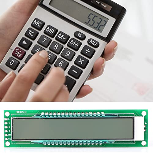 Módulo de Pantalla LCD Componente Electrónico LED de Tubo Digital Alta Precisión para Micro Adaptador Pro Mini Due MCU AVR Pic Brazo en Color Azul Azul (sin Pines)
