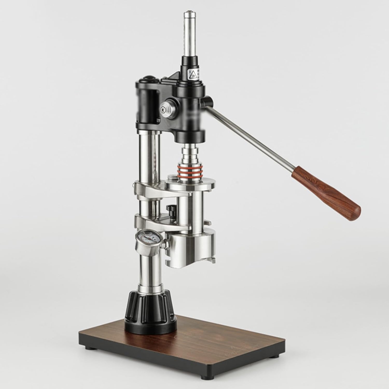 Espresso Coffee Maker, Manual Lever Espresso Maker, Pressure Gauge, 1-16bar Pressure, 100ml Chamber Water Capacity, Labor-Saving