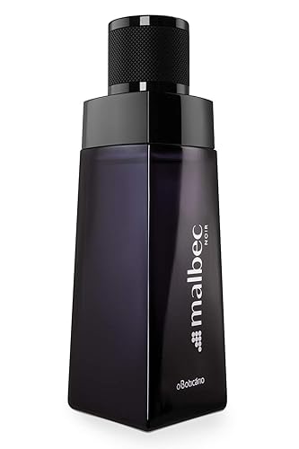Miniatura 1 de Malbec Noir Eau de Toilette de O Boticario Colonia para hombre, fragancias de larga duración para hombre, roble francés añejado en barril y uvas