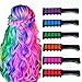 Produktbild Haarfarbe Kamm, Temporär Haarfarbe Kreide Kamm, Ungiftig Haarfarbe, Haarkreide Auswaschbar, Instant Einmalige Haarekreide Kamm für Kinder und Erwachsene, Haarfärbemittel Party Cosplay, 6 Stück