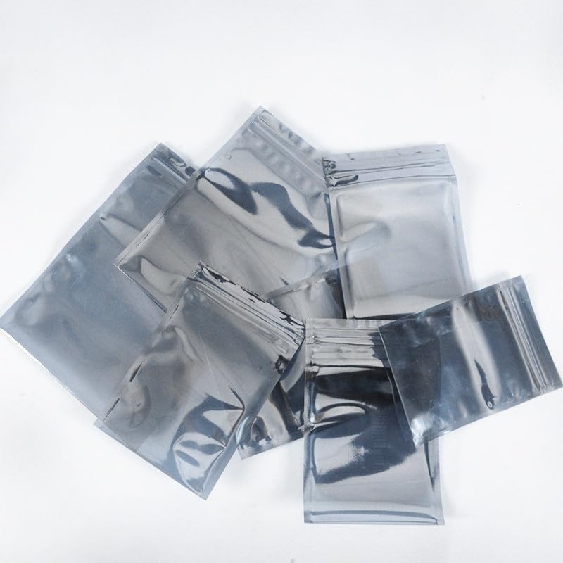 Anti Static Bags,40pcs 2Sizes Small Antistatic Resealable ESD Bag for Hard Drive, 2.5 Solid State Drive, Shielding Storage Zipper Ziplock bags for Electronics Devices