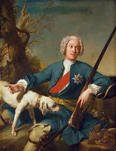 Jean Marc Nattier Portrait Alexandre Kurakin Toile Émotion Artistique CHAGM 50x70